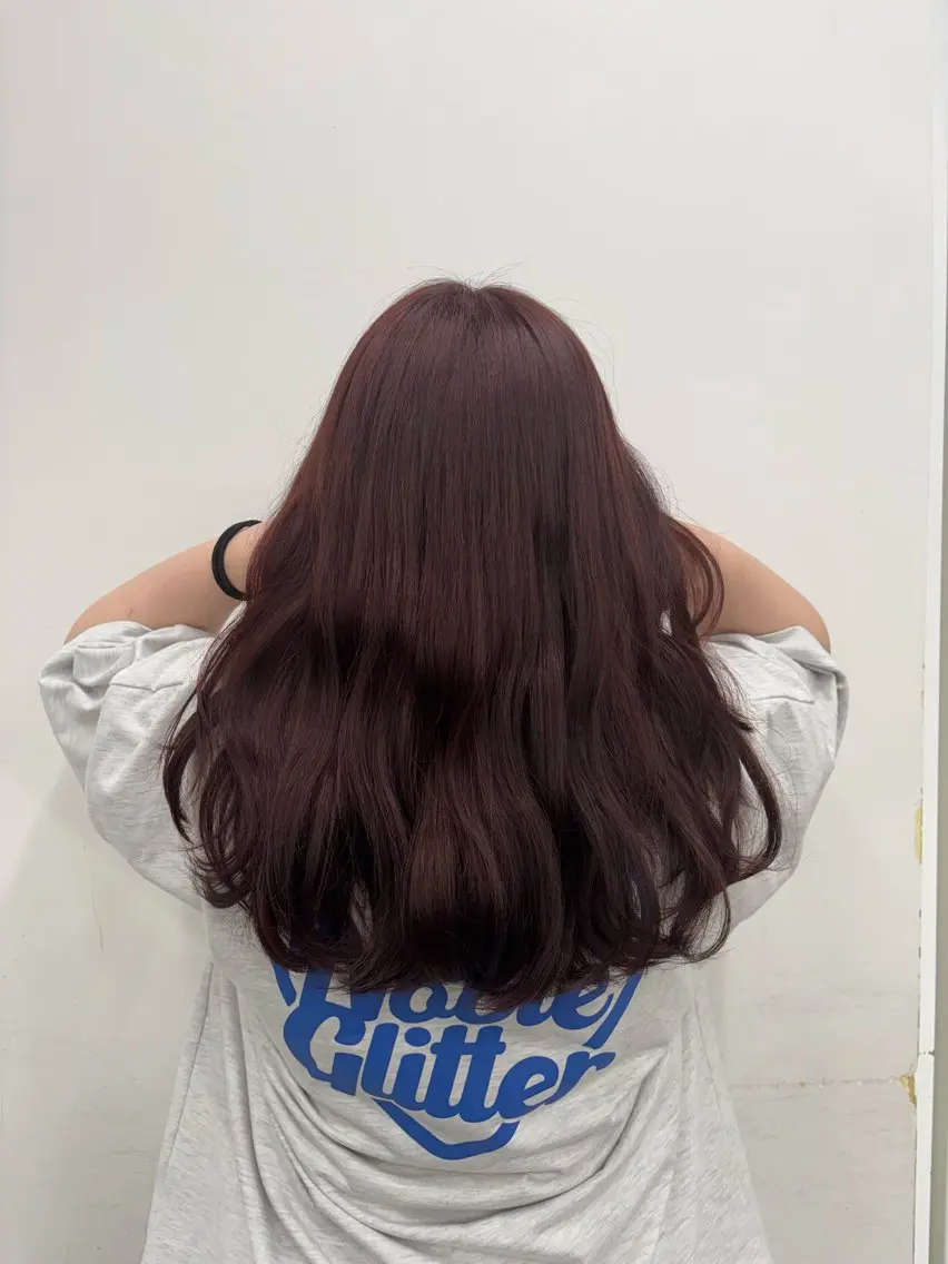 ロング カラー ヘアカラー トリートメント ALIVE吉祥寺✨ モデル募集中💕みくのヘアスタイル