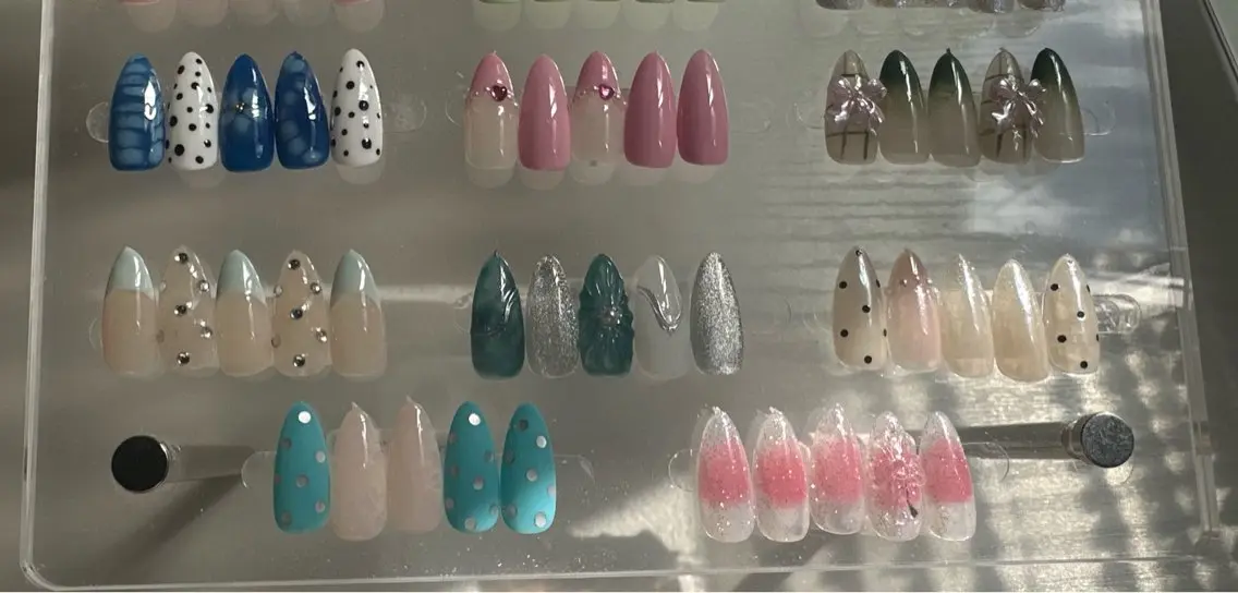 ネイル ハンドネイル Nail_ SkyBlue_Jのネイルデザイン