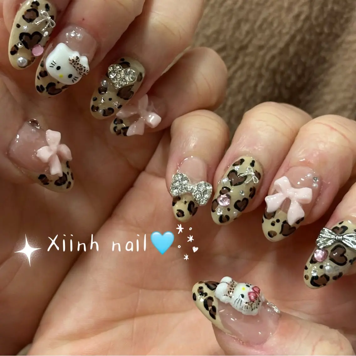 ネイル チークネイル 桜ネイル 長さ出し フットネイル ジェルネイル XIINH NAIL SALONのネイルデザイン