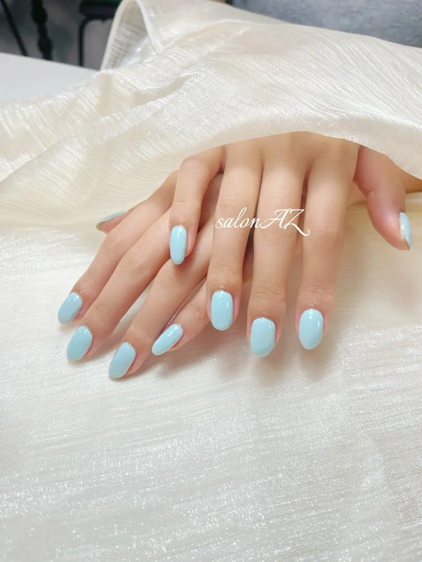 ネイル ワンカラーネイル salon AZのネイルデザイン