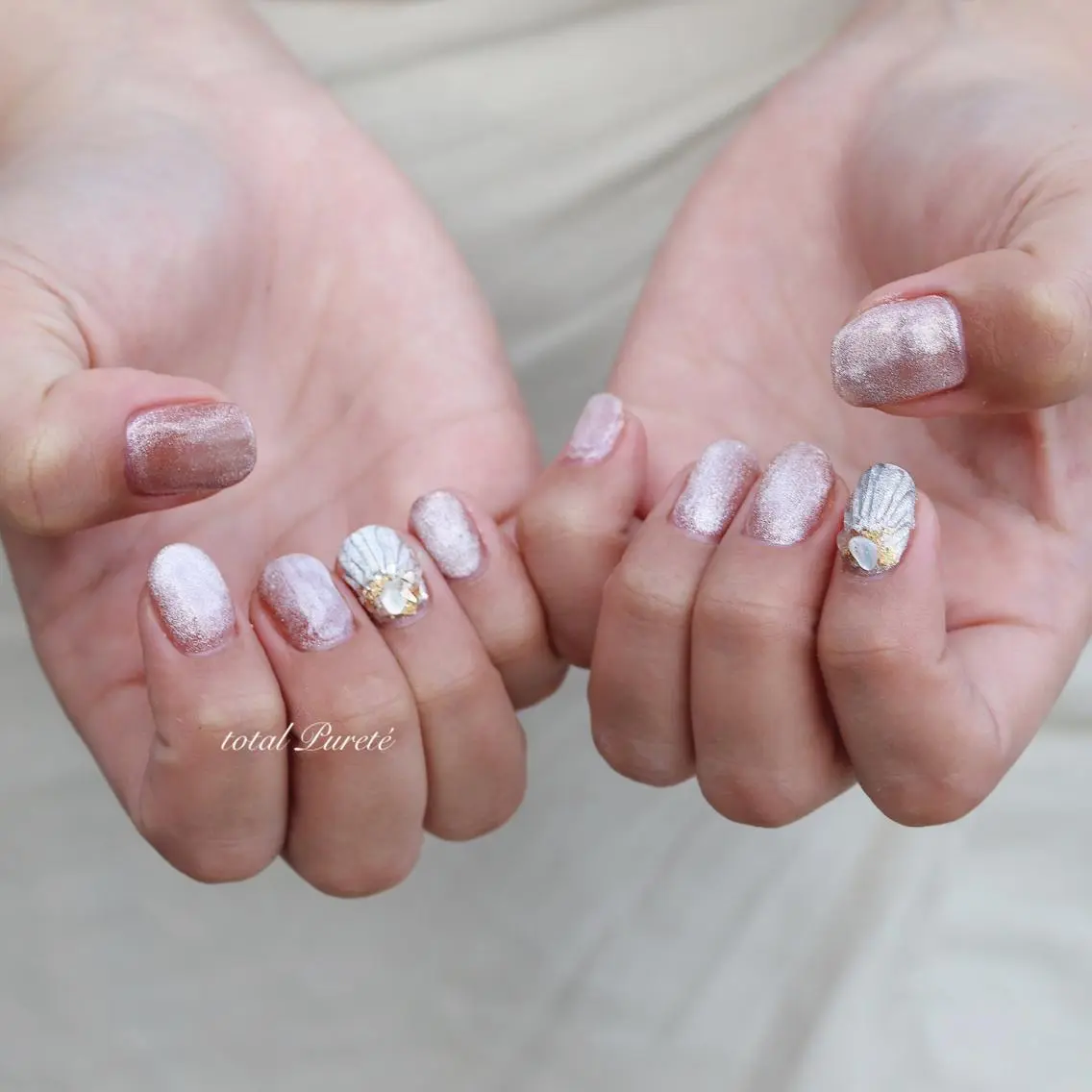 ネイル ハンドネイル nailsalon Puretéのネイルデザイン