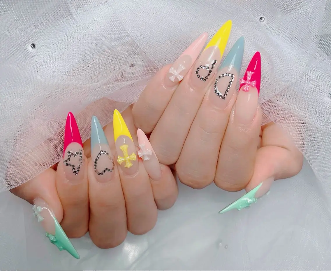 ネイル アートネイル 持ち込み ハンドネイル Lenie Nail Salonのネイルデザイン