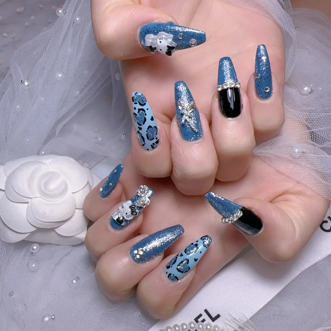 ネイル オーロラネイル フットネイル フレンチネイル ジェルネイル 韓国ネイル ハンドネイル Belle nail salon 新小岩のネイルデザイン