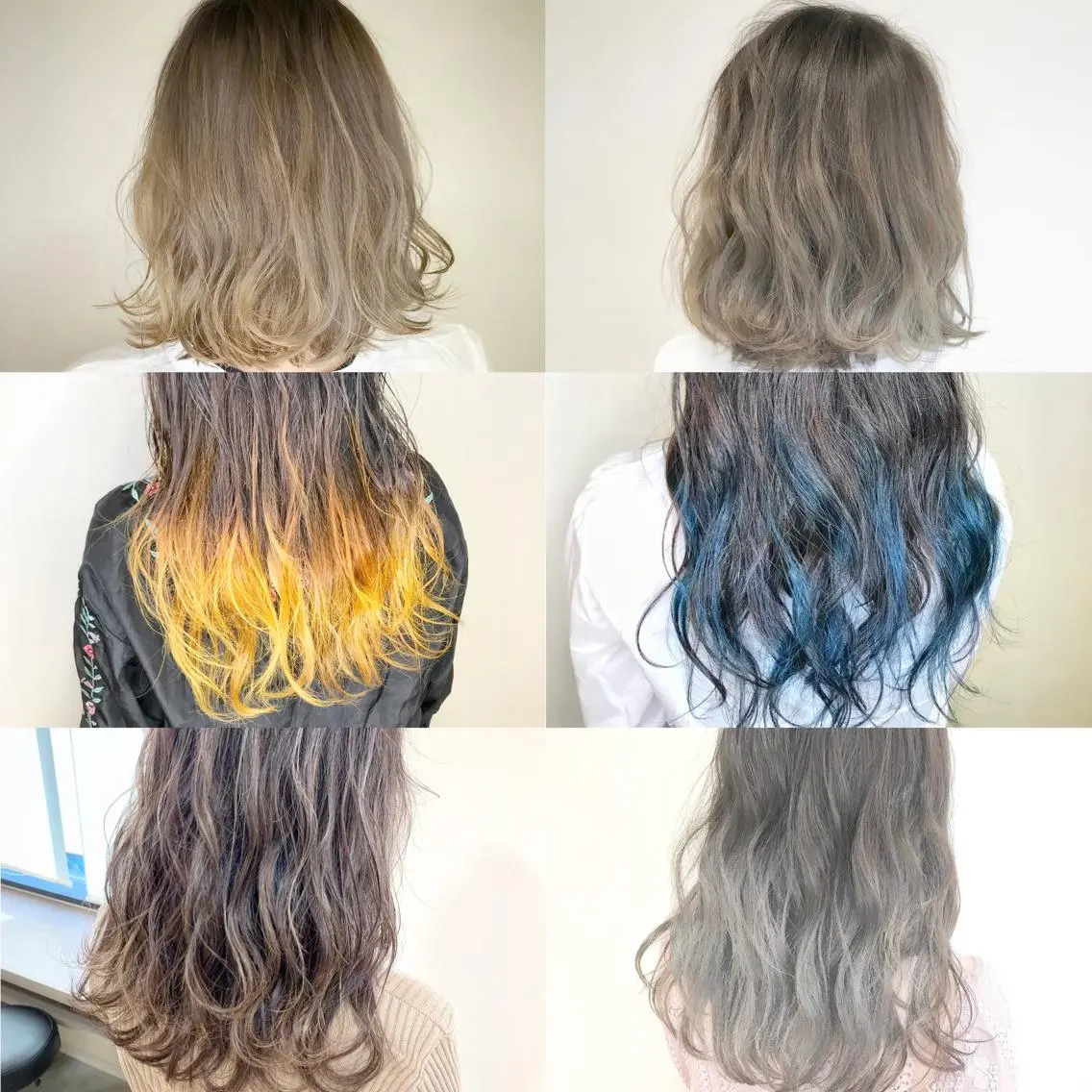 ロング カラー ヘアカラー トリートメント Miru by INCE HAIRのヘアスタイル