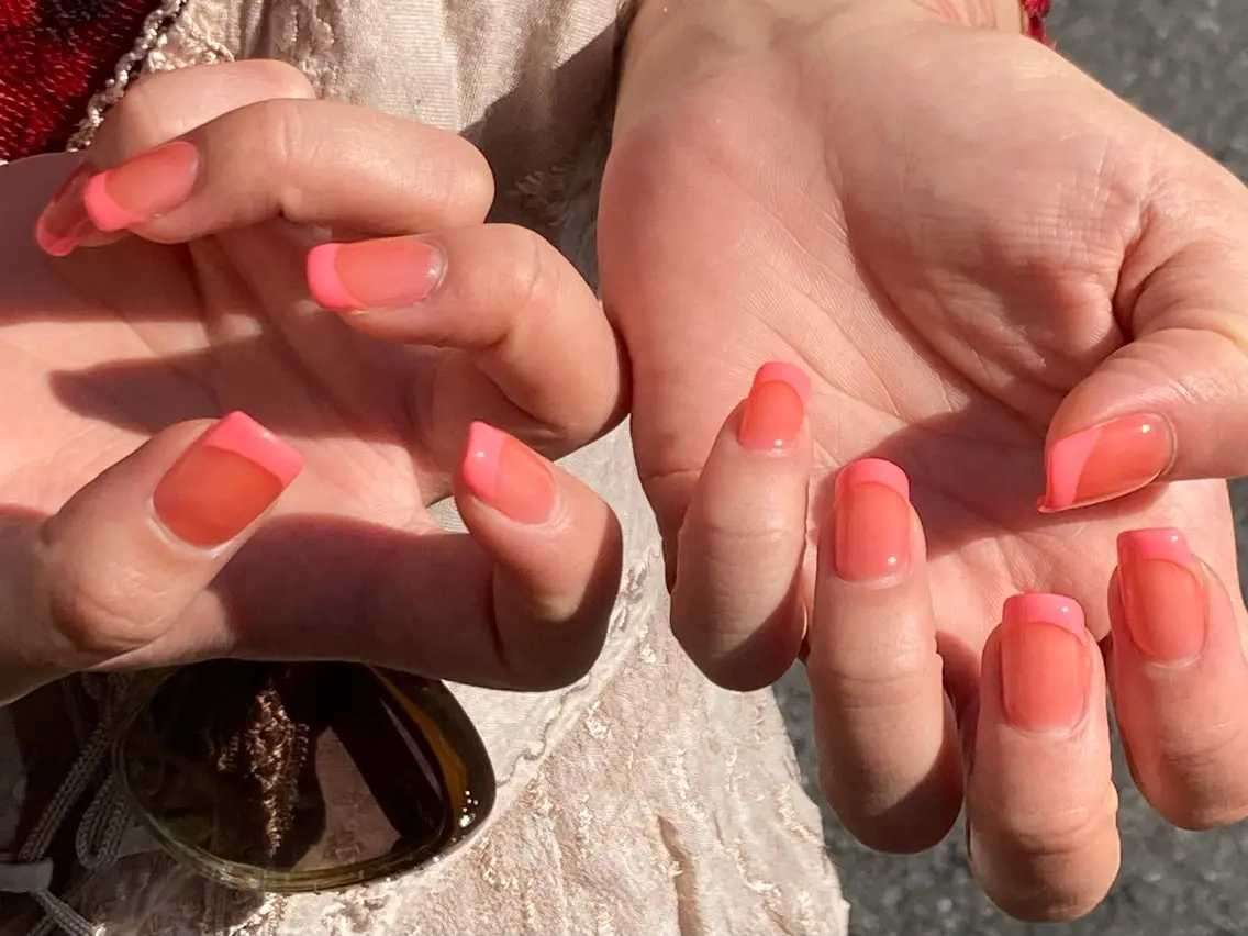 ネイル フレンチネイル Nail cottageのネイルデザイン
