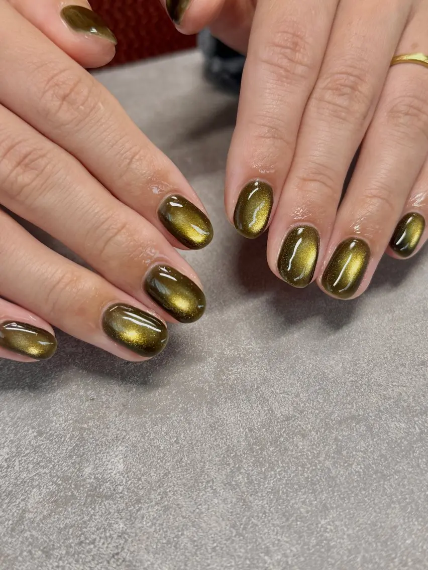 ネイル マグネットネイル マグネットワンカラー ワンカラーネイル ハンドネイル nailroom amyのネイルデザイン