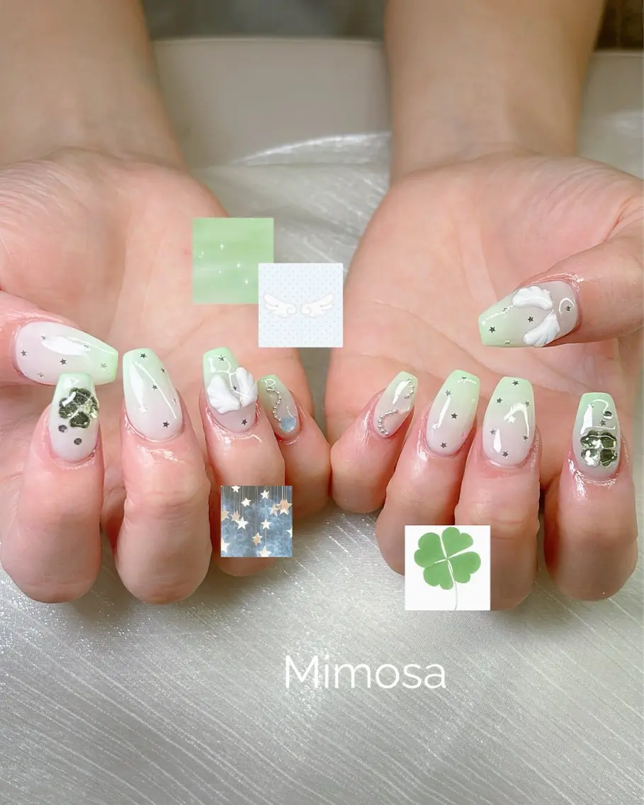 ネイル ハンドネイル 🫧Mimosa 吉祥寺のネイルデザイン