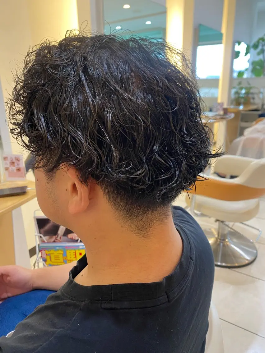 メンズ カット パーマ ELLE/ 愛美のヘアスタイル