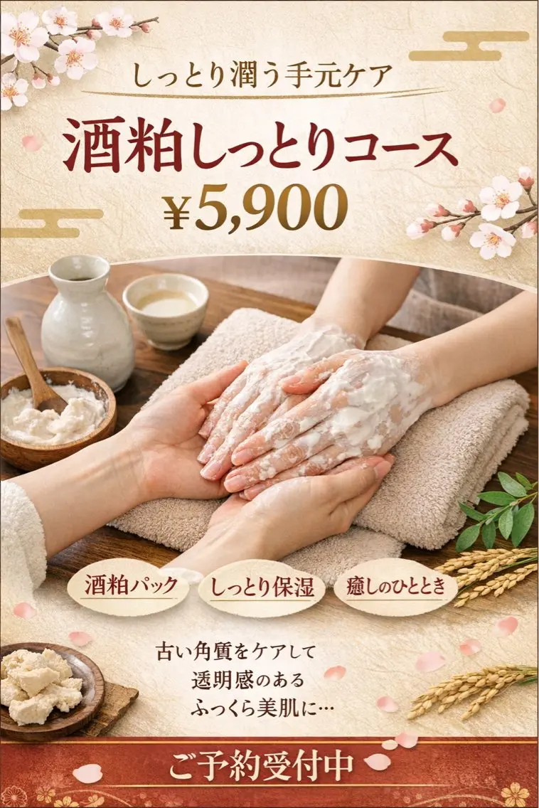酒粕しっとりパック【美白推し】の写真