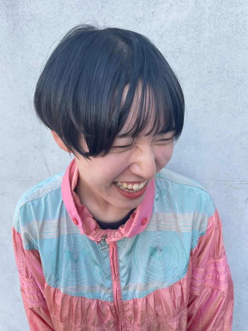 ショート 似合わせカット ショートヘア 安陪 寛史のヘアスタイル
