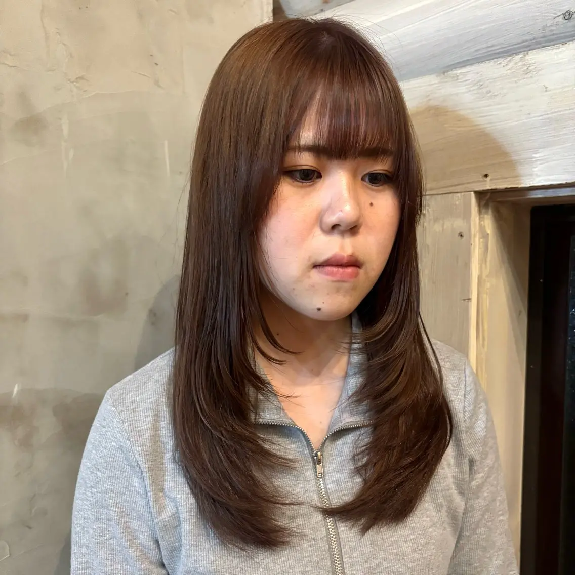 ロング カラー ダブルカラー レイヤーカット カット ヘアカラー 似合わせレイヤー/ Wカラー🧸こころのヘアスタイル
