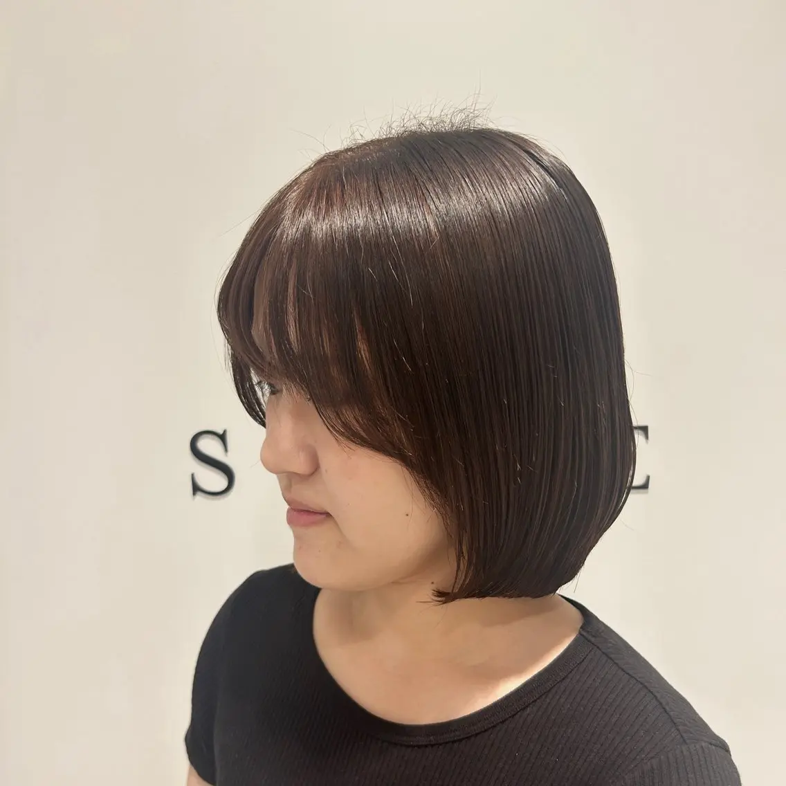 ショート ヘアカラー 🦢まつパ ツヤカラー🩰さくらのマツエク・マツパデザイン
