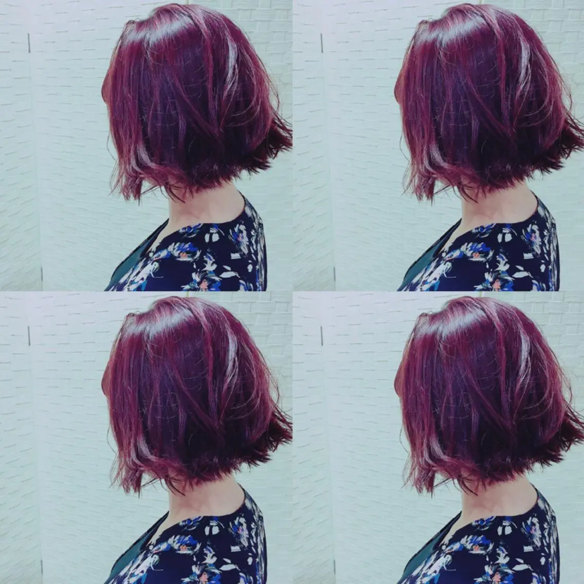 ショート ミディアム セミロング カラー boutique misakiのヘアスタイル