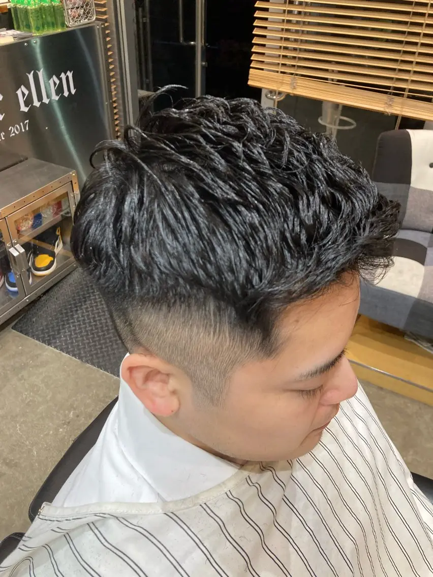 ショート メンズ ellen💈 清塚悠のヘアスタイル