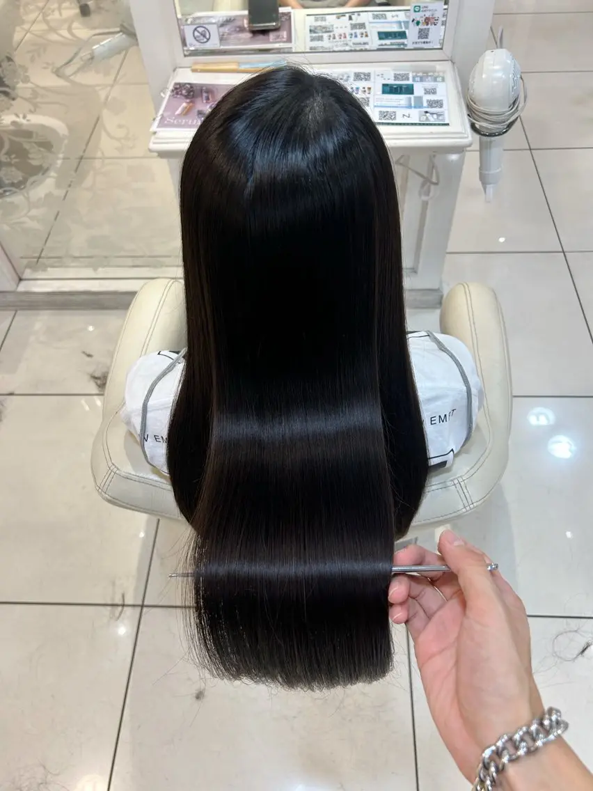 似合わせカット+一番人気イオン結合トリートメントの写真