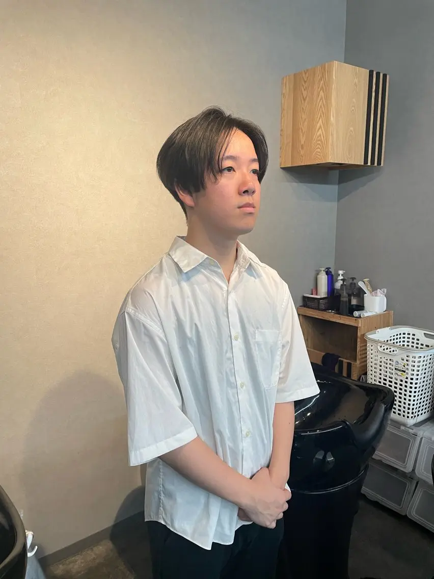 メンズ カット ヘアセット ⭐️縮毛矯正⭐️ ✨ミラクルクッポ✨のヘアスタイル