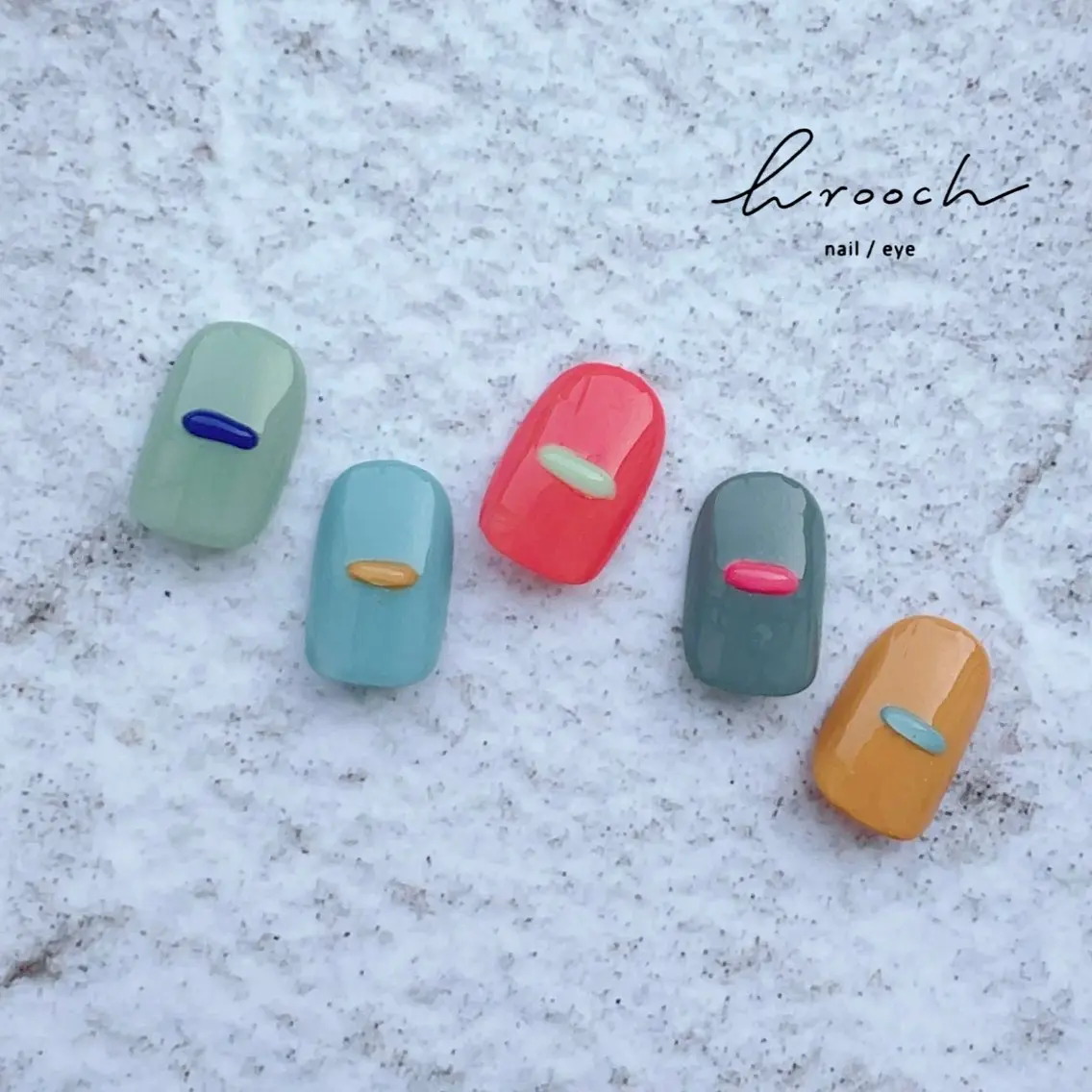 ネイル ハンドネイル BRooCH 市川かおりのネイルデザイン