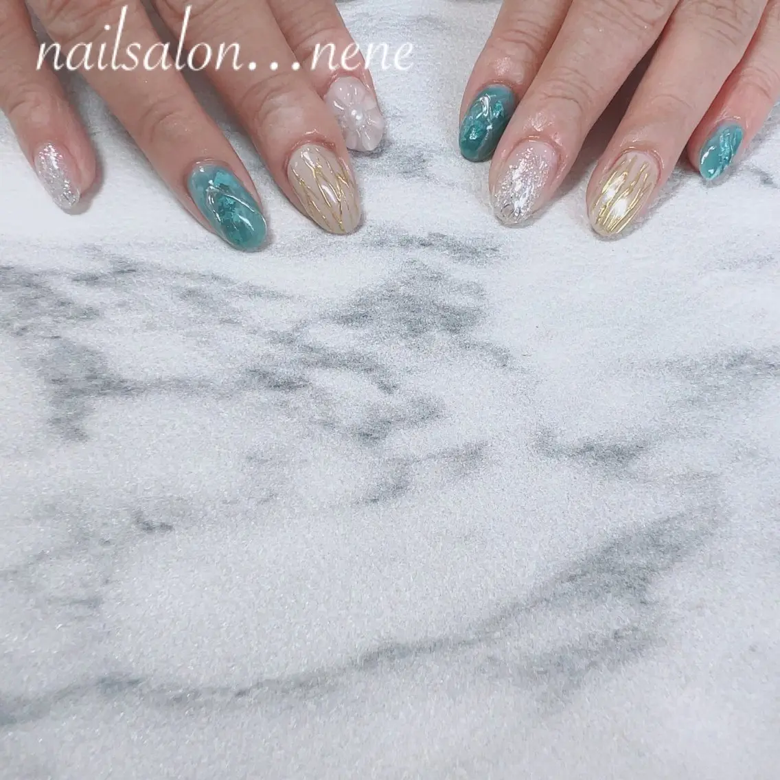 ネイル ニュアンスネイル nailsalon ...neneのネイルデザイン