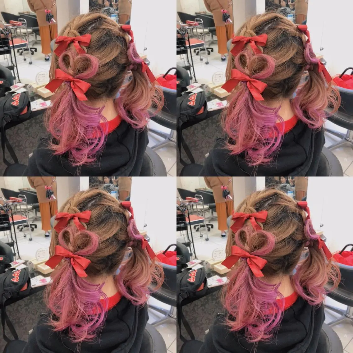 ミディアム ヘアアレンジ ツインテール ヘアセット 🌷MAYU 🌷のヘアスタイル