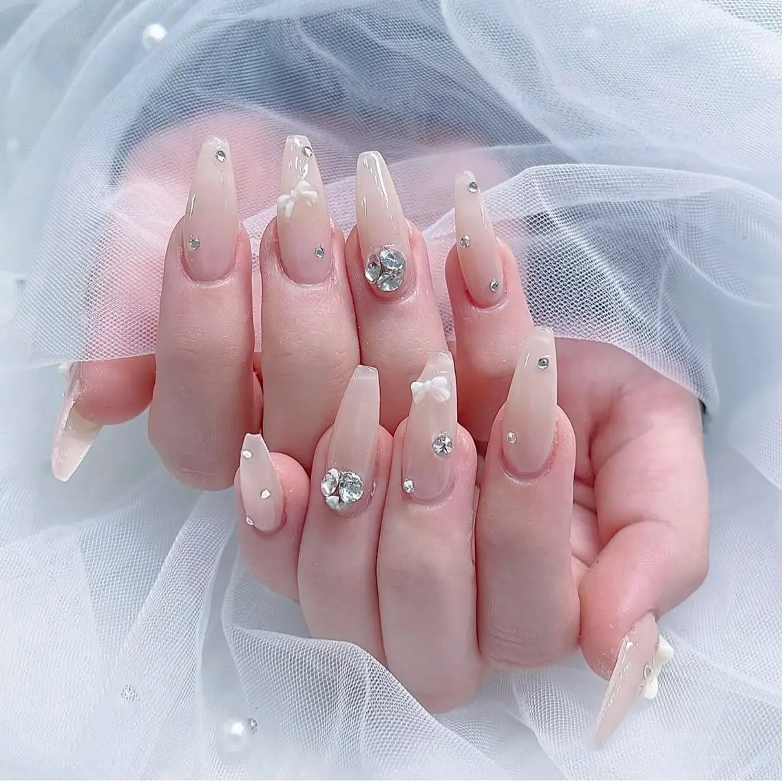 ネイル ハンドネイル GreenNail salonパラジェルのネイルデザイン