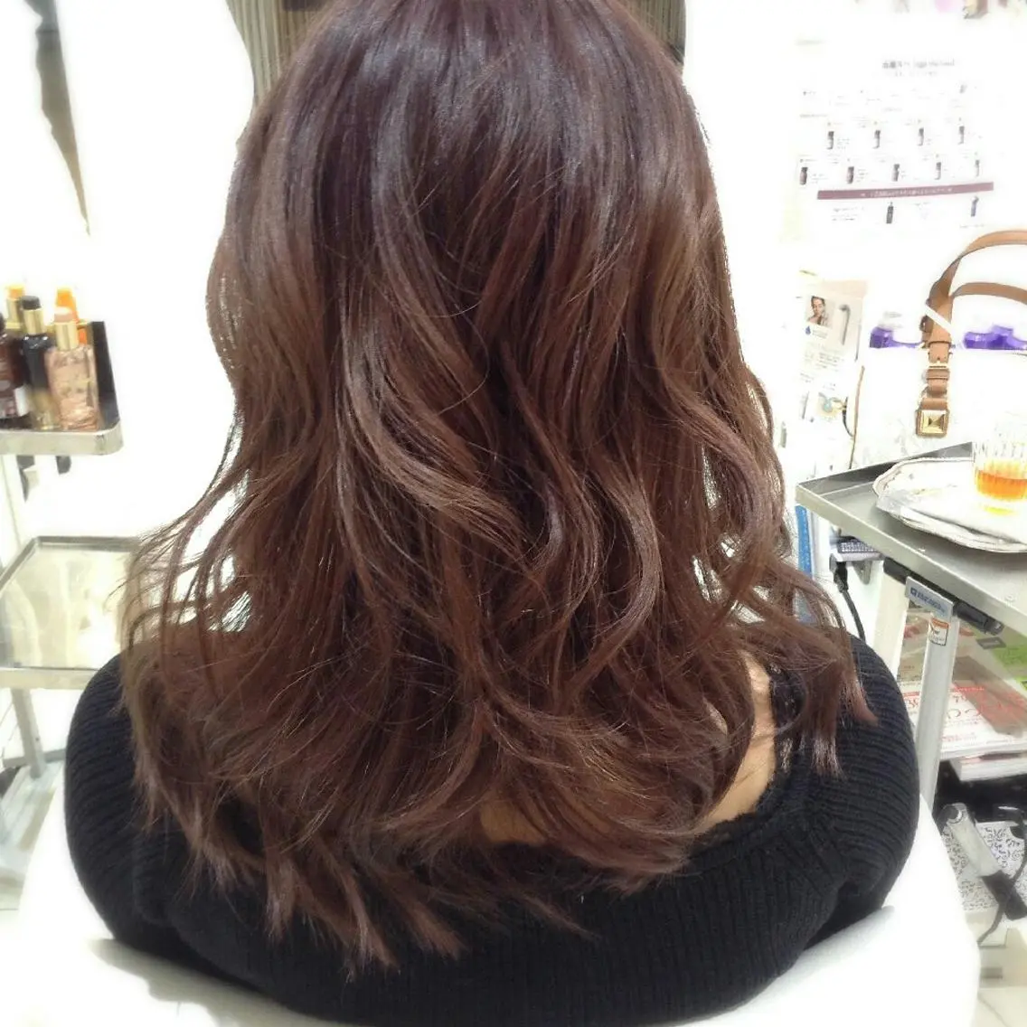 ロング 上田 篤史のヘアスタイル