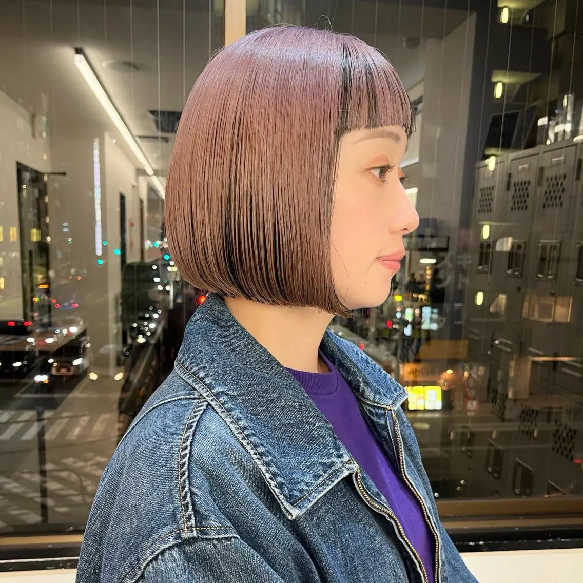 ショート カラー ブリーチ ブリーチなしカラー ボブ 髪質改善 レイヤーカット カット ヘアカラー トリートメント 初めてのショート お任せください✂️のヘアスタイル