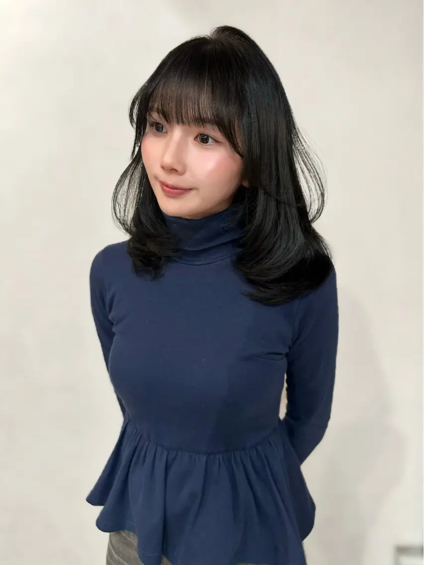 ミディアム 上野/韓国hair 🤍MOEKA🤍のヘアスタイル