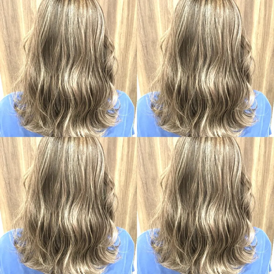ミディアム カラー ベージュカラー ハイライトカラー 3Dハイライト ハイライト ヘアカラー トリートメント 井上 一平のヘアスタイル