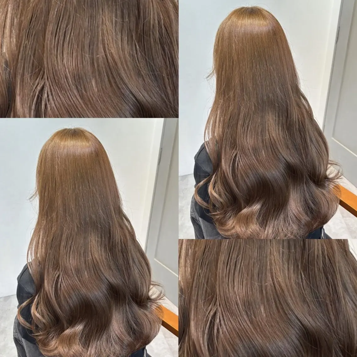 【ワンブリーチ🌟】ブリーチ+カラー+髪質改善トリートメントの写真