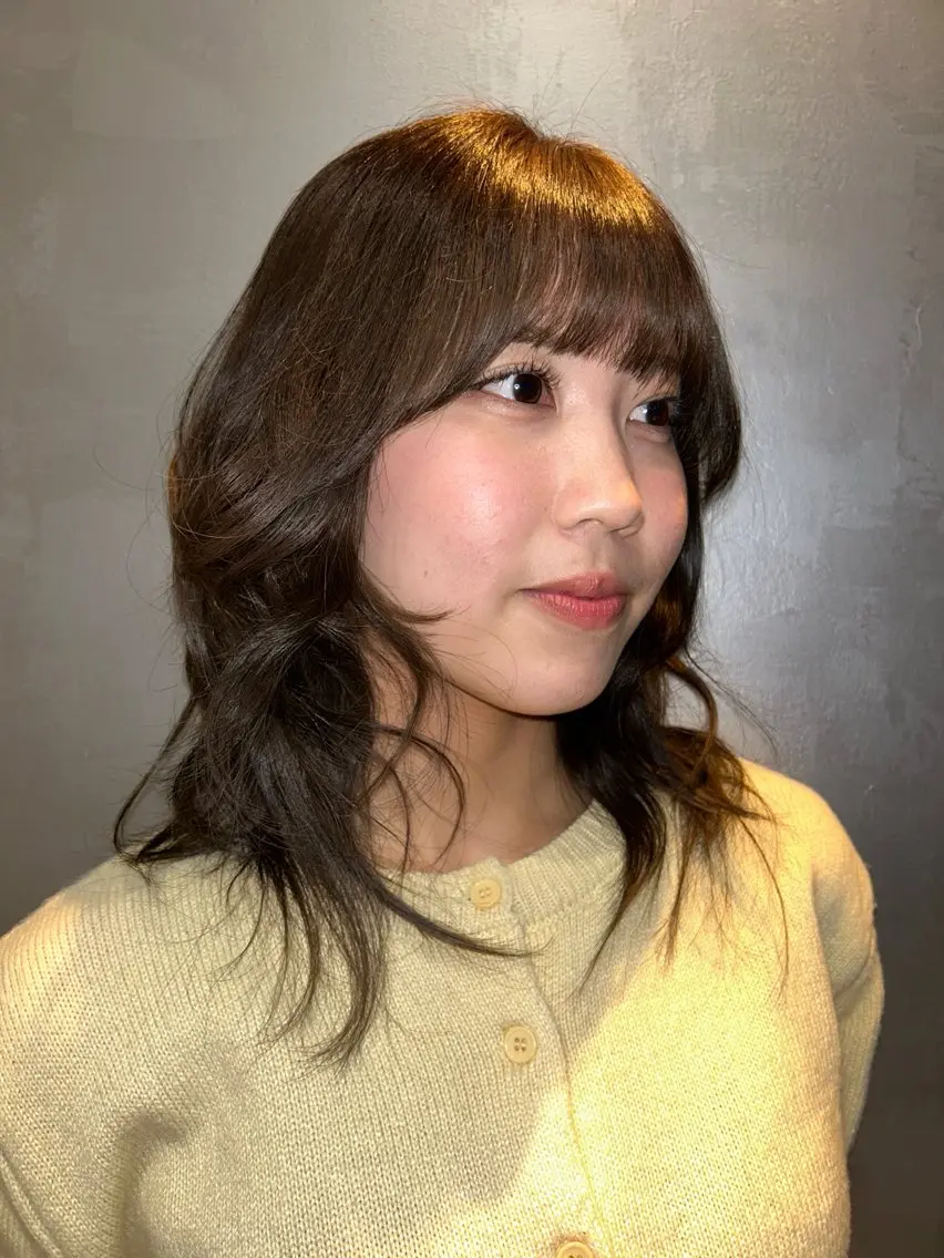 セミロング カラー Inity／ Nina✩.*˚のヘアスタイル