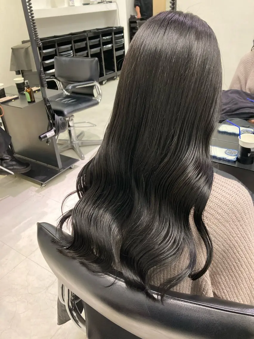 カラー カット ヘアカラー トリートメント 💖ブリーチなし透明 感💖ASAHIのヘアスタイル