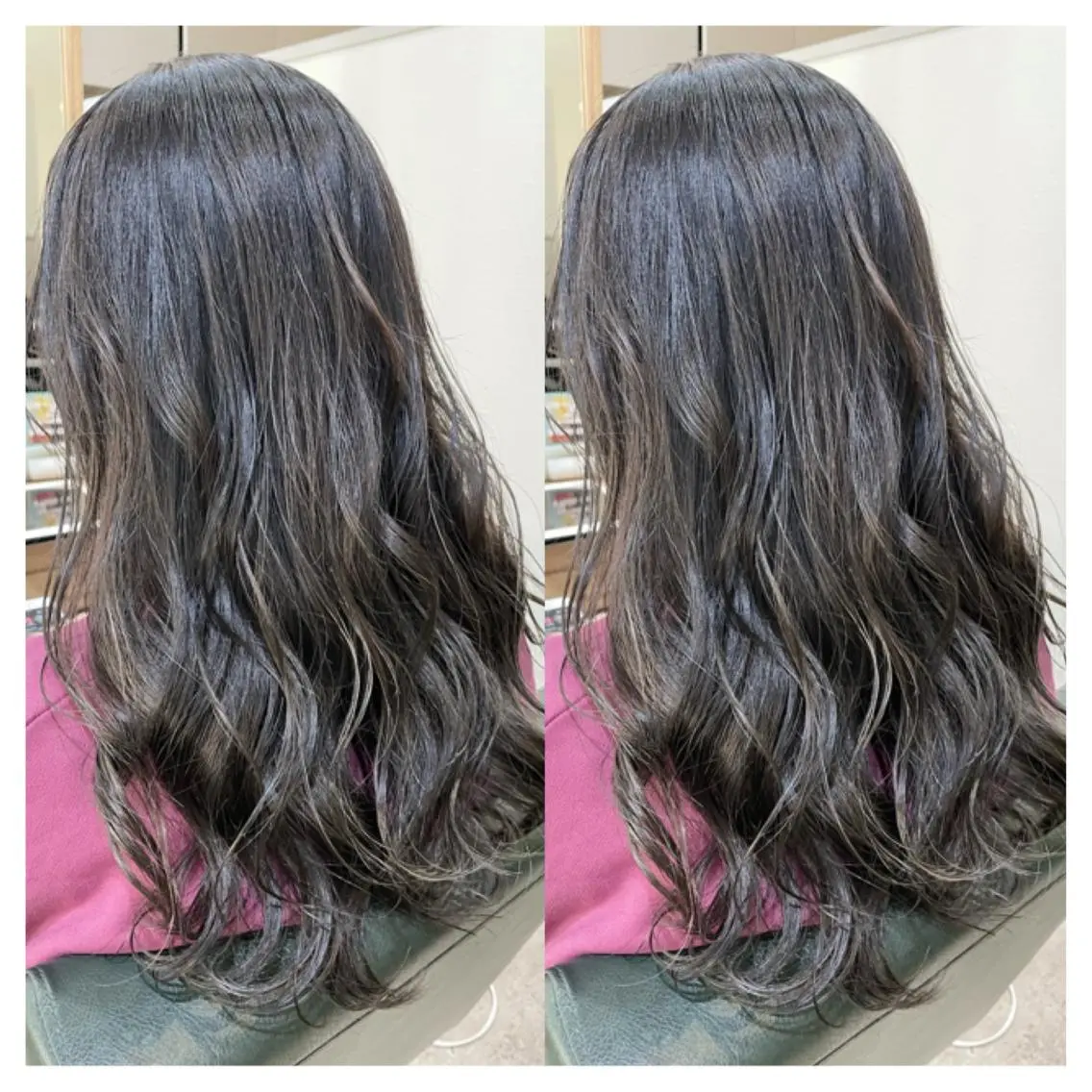 ロング カラー カット ヘアカラー トリートメント 村山 茉衣のヘアスタイル