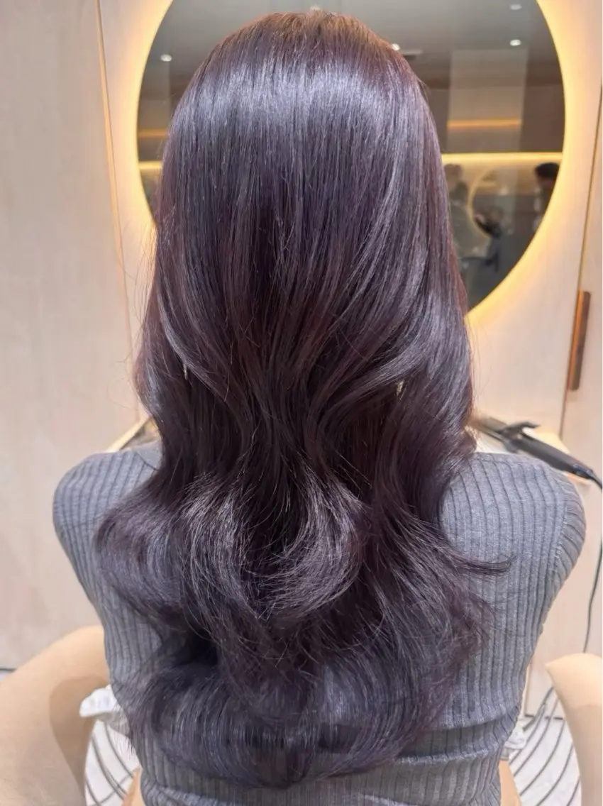 カラー ❤️ブリーチなし💚 ダブルカラー平野実花のヘアスタイル