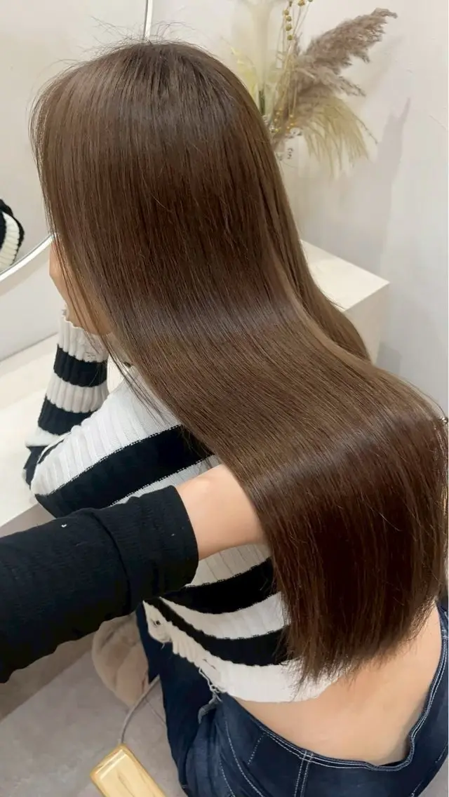 ロング カラー ヘアカラー トリートメント 🎀ここね/熊谷 /モデル様募集中🎀のヘアスタイル
