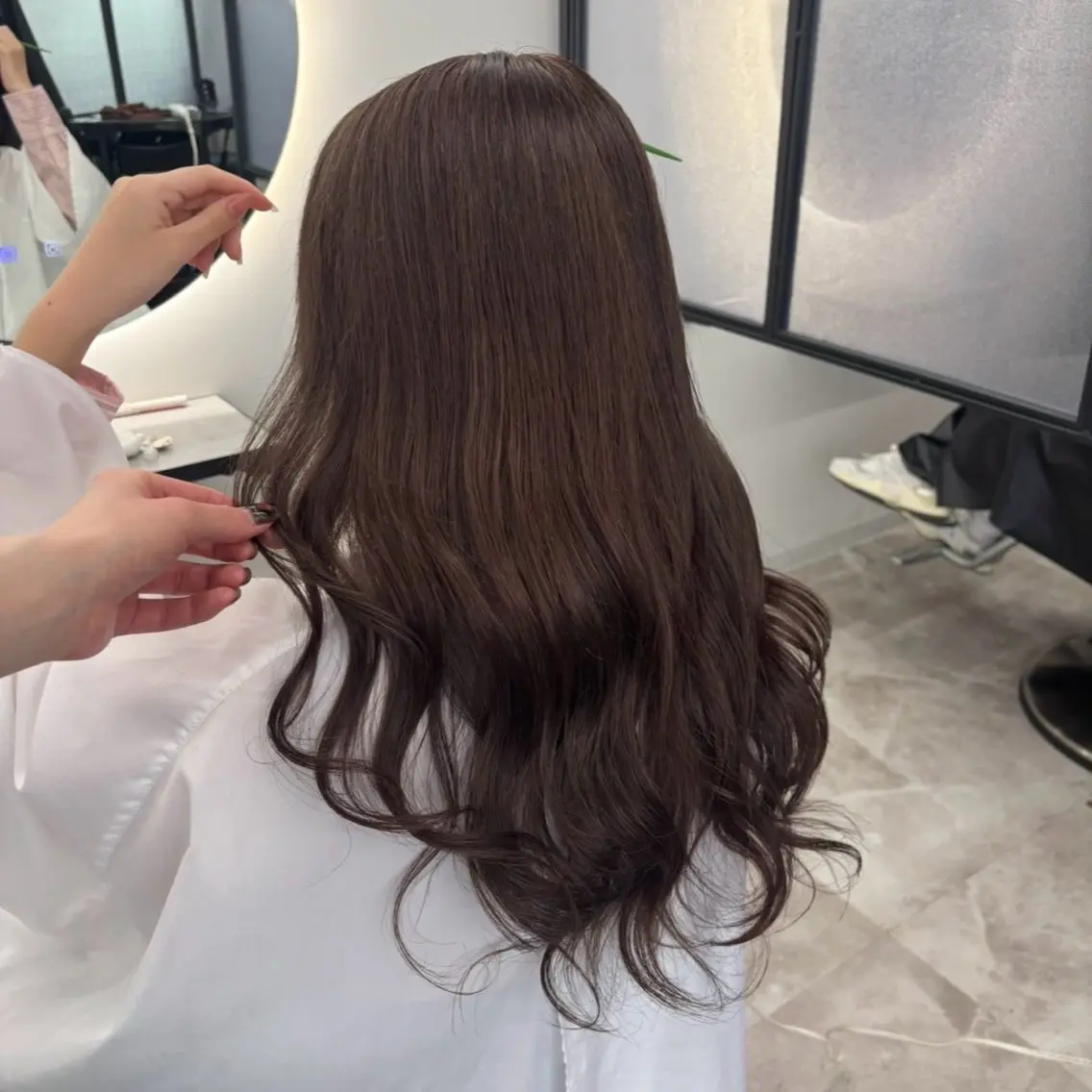 ロング カラー ヘアカラー Ren. 🦋デザインカラーのヘアスタイル