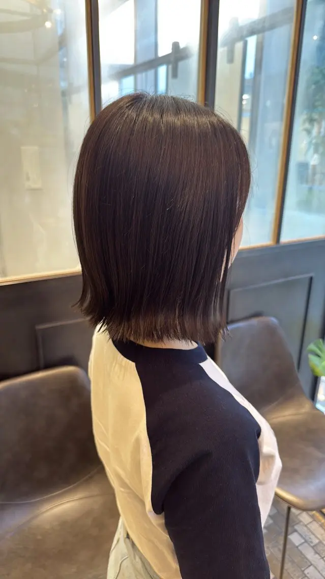 ショート カット ヘアカラー レイヤーカット /momocaのヘアスタイル