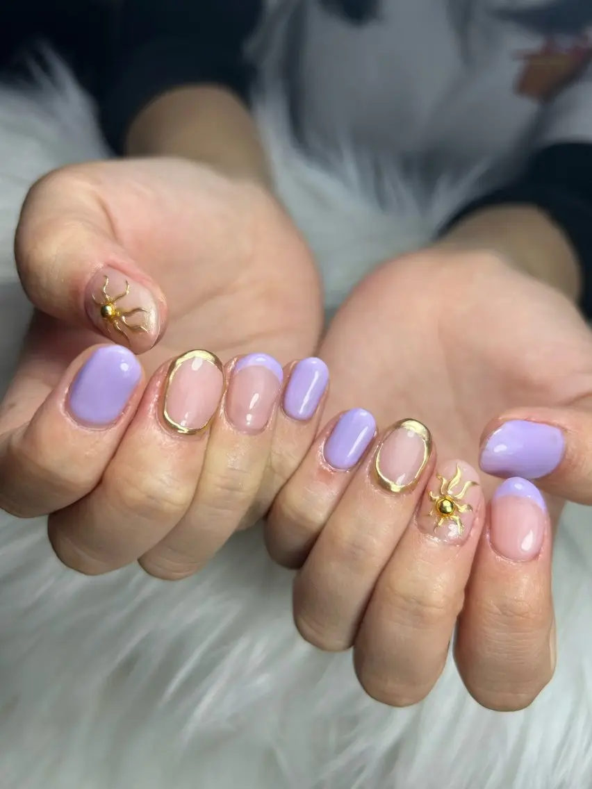 ショート ハンドネイル 古賀 はるみのネイルデザイン