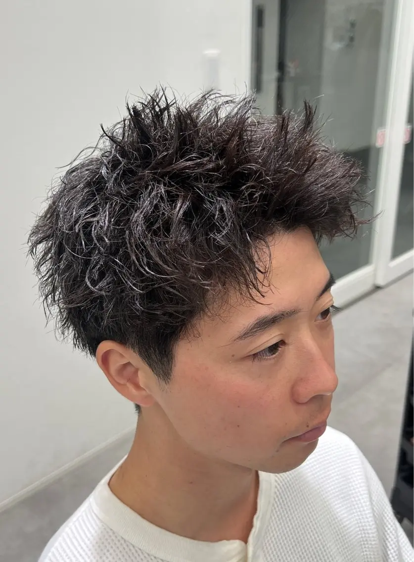 オススメ！⚡️スパイキーパーマ⚡️の写真