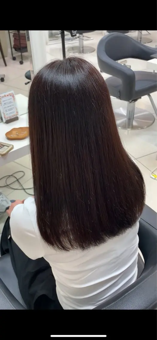 ロング カット ヘアカラー 【艶髪特化】 🌟yumano🌟のヘアスタイル