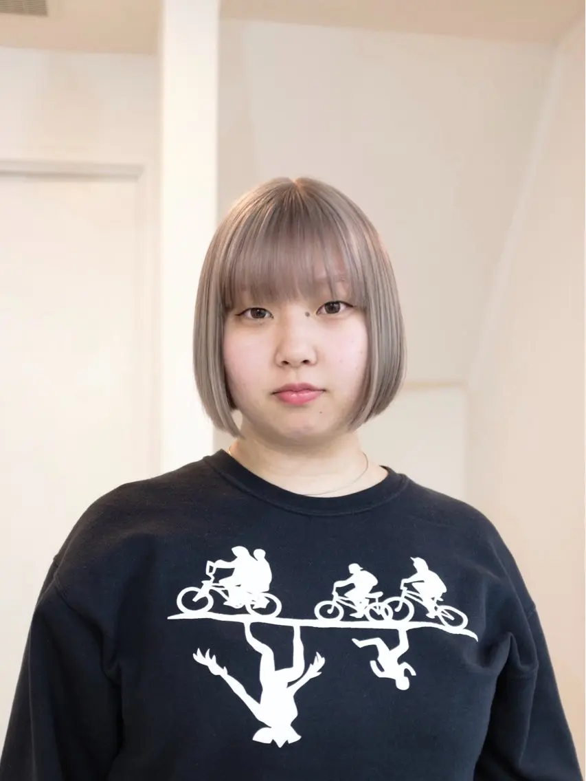 ショート カラー ヘアアレンジ 🦠デザインカラー/ 魚瀬あおい🦠のヘアスタイル