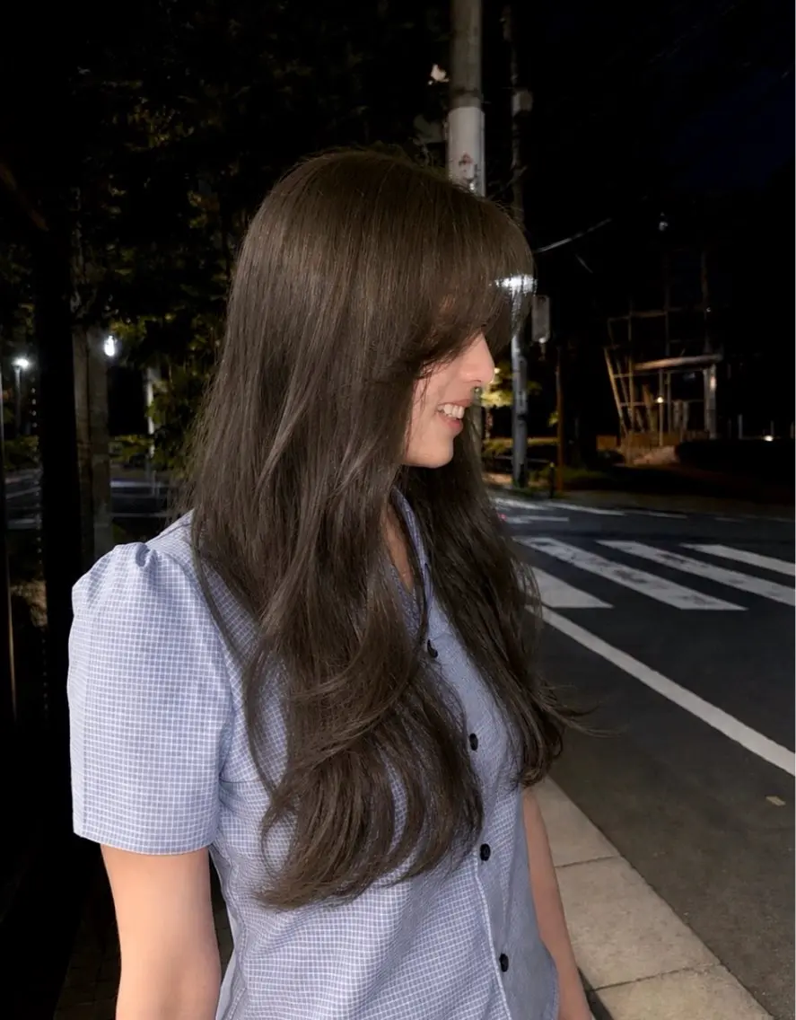 カラー ヘアカラー 川口 琴音のヘアスタイル
