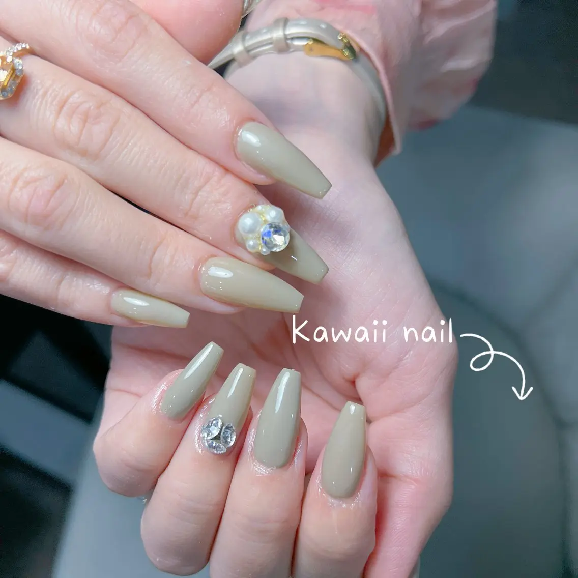 ネイル 長さ出し フレンチネイル ジェルネイル ガーリー 韓国ネイル Kawaii Chiba nailのネイルデザイン