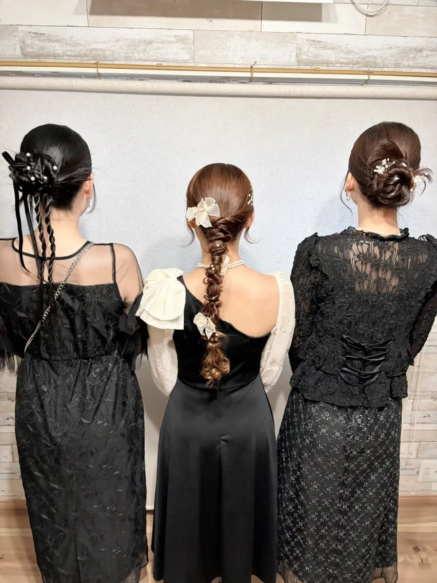 ヘアアレンジ ヘアセット hair salon【クラン】のヘアスタイル