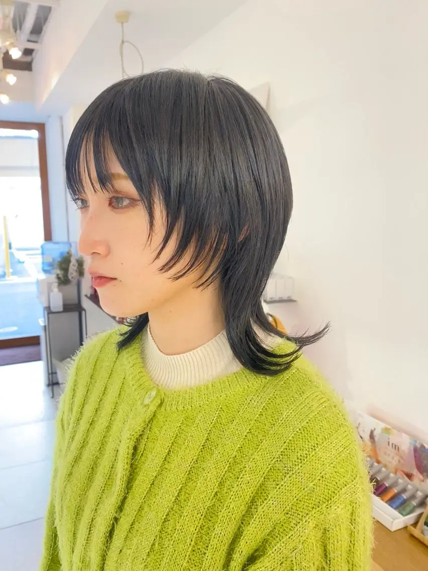 ショート カラー カット ヘアカラー トリートメント 安永 涼のヘアスタイル