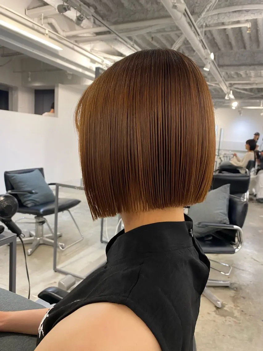 ミディアム 新宿🫧ボブ 特化🐕Amiのヘアスタイル
