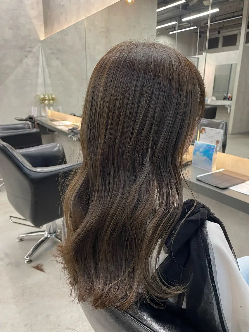 ロング カラー レイヤー×顔周 り×髪質改善/MIUのヘアスタイル