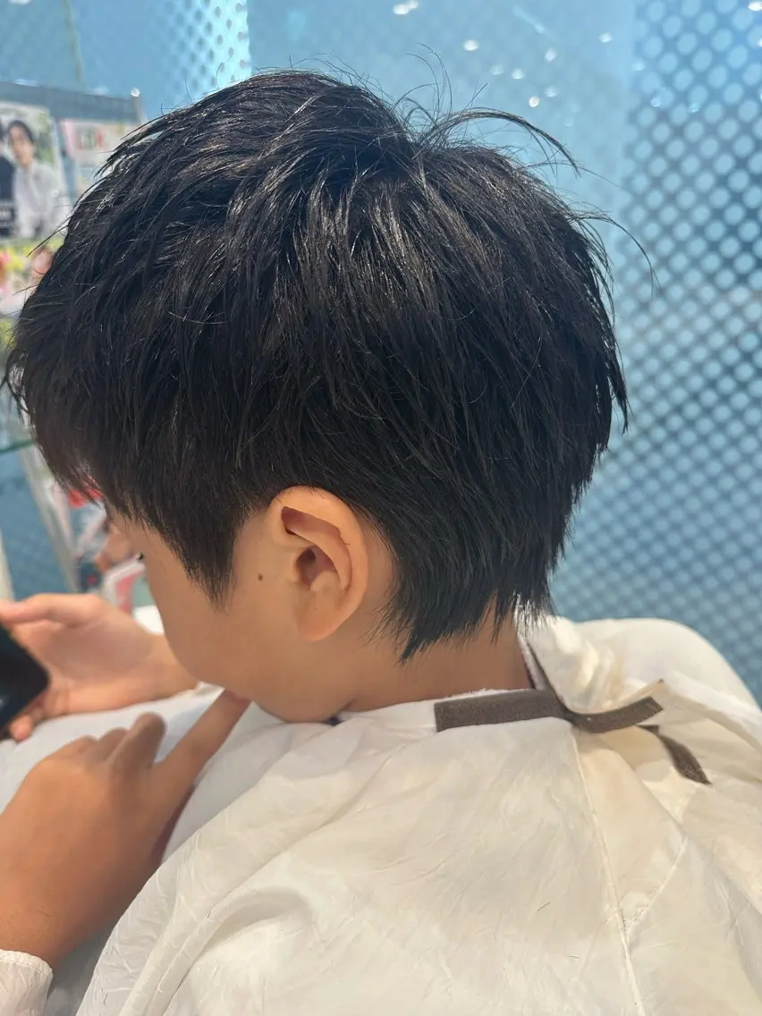 メンズ 刈り上げ メンズカット 井上　凜太郎のヘアスタイル