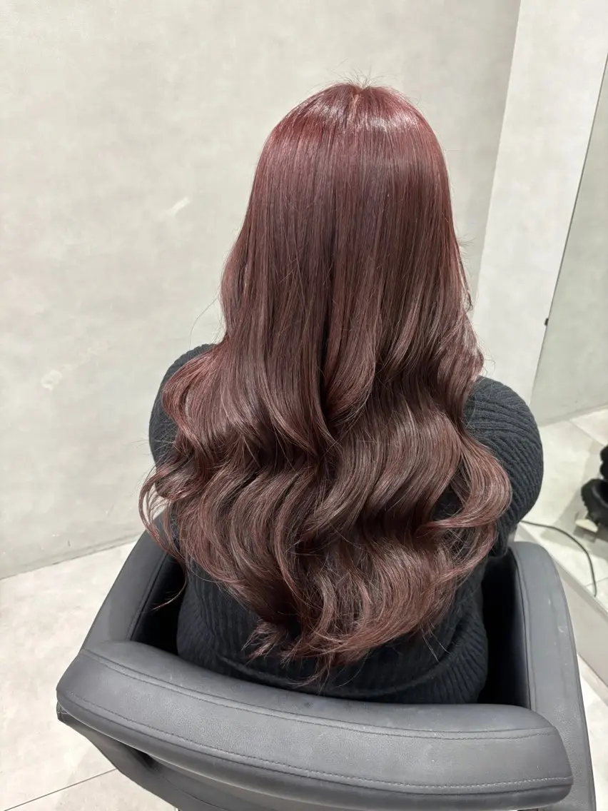 ロング カラー カット ヘアカラー THE ECT 🌸濱吉優希🌸のヘアスタイル