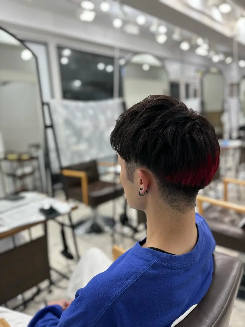ショート カラー メンズ 🌟 モデル様募集中 🌟　保坂太一の眉毛・アイブロウイメージ