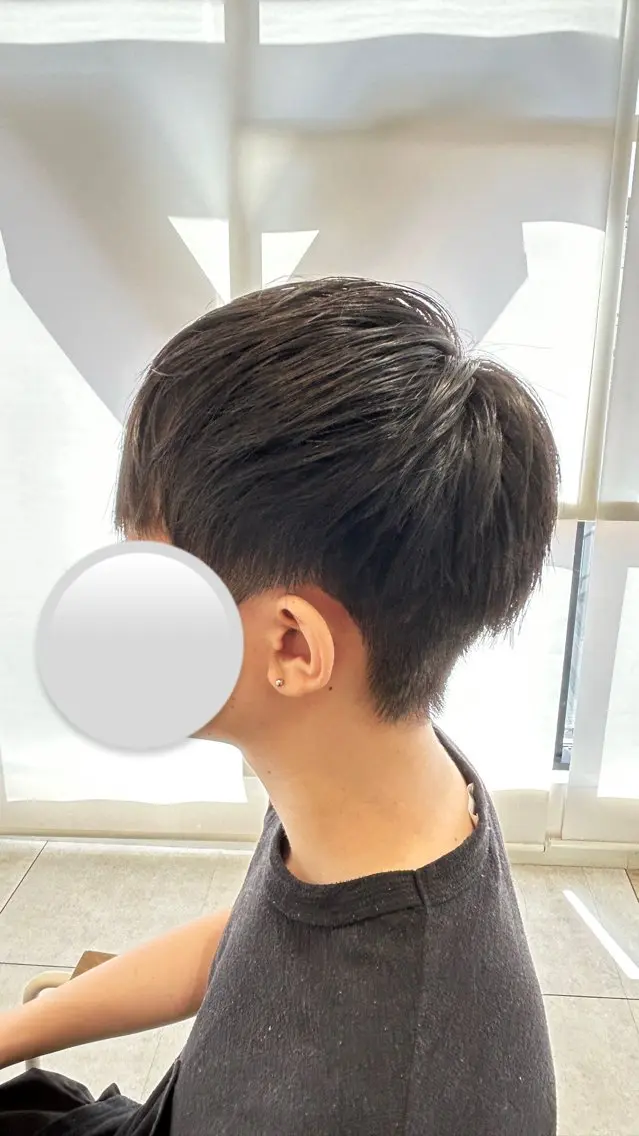 ショート メンズ カット レディースカット/ Saeko✂のヘアスタイル